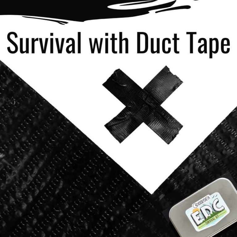 Survival use of Duct Tape